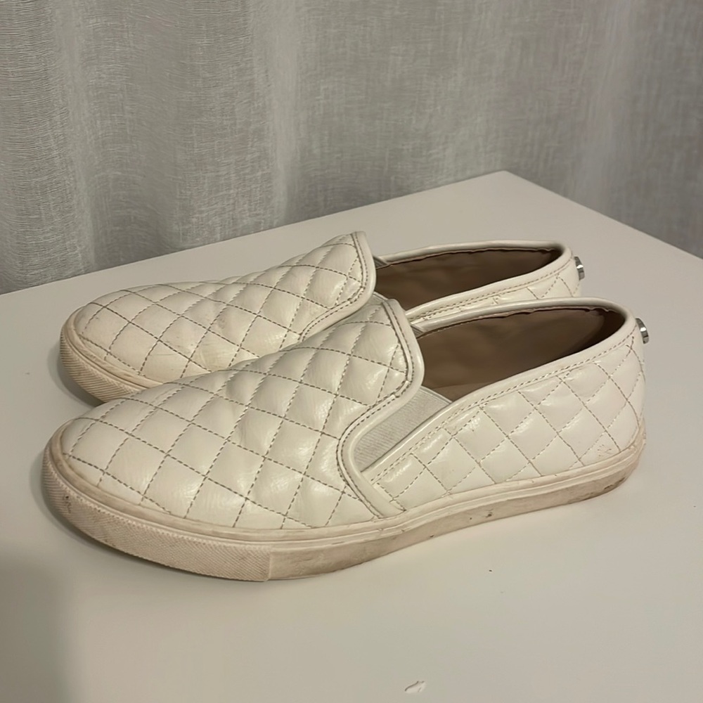 Steve Madden Ecentrcq White Sneakers